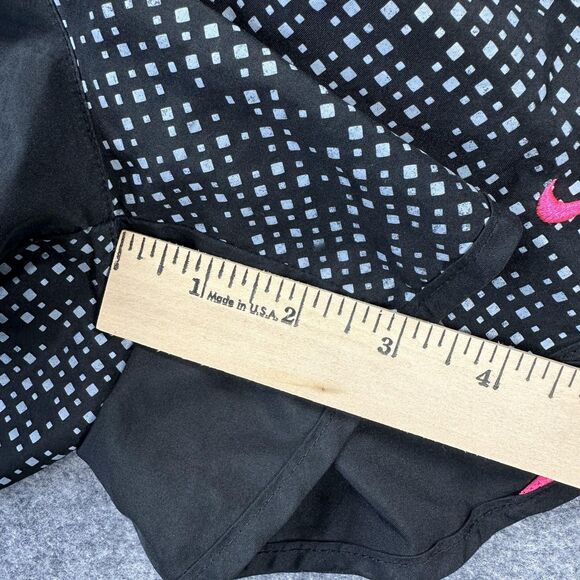 Nike Shorts Womens Medium Black Pink Dri-FIT Running Printed Lined Athletic - Picture 7 of 8